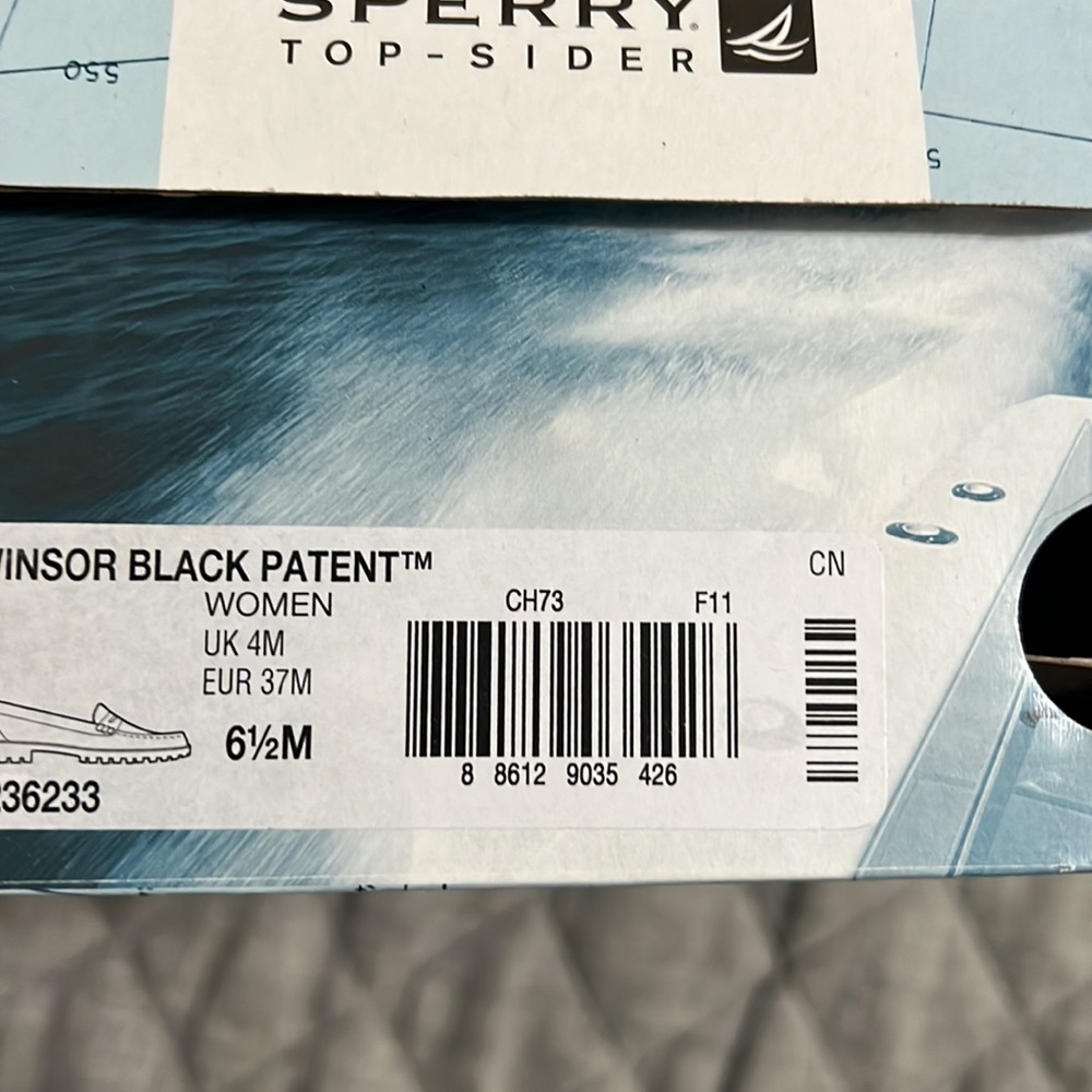 Sperry black patent loafers - Picture 7 of 8